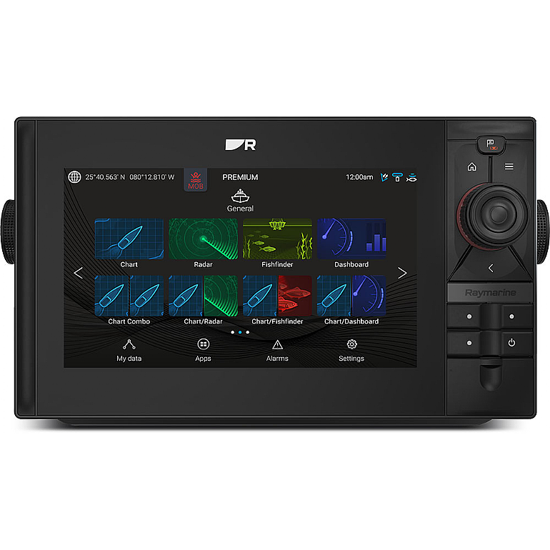 Raymarine Axiom2 Pro 9 S with integrated High CHIRP Conical Sonar for CPT-S E70653