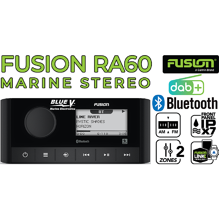 Fusion MS-RA60 Marine Stereo 010-02405-00