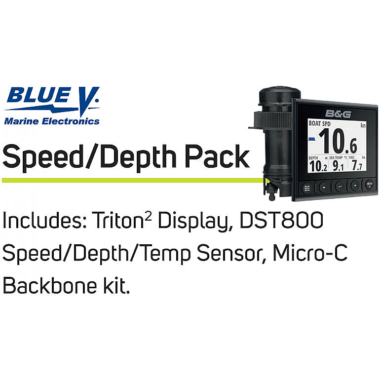 B&G Triton2 Speed & Depth Pack 000-13298-002