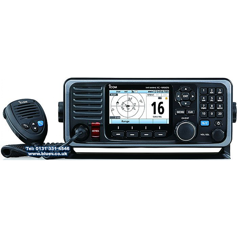 Icom M605 Euro VHF with AIS Receiver