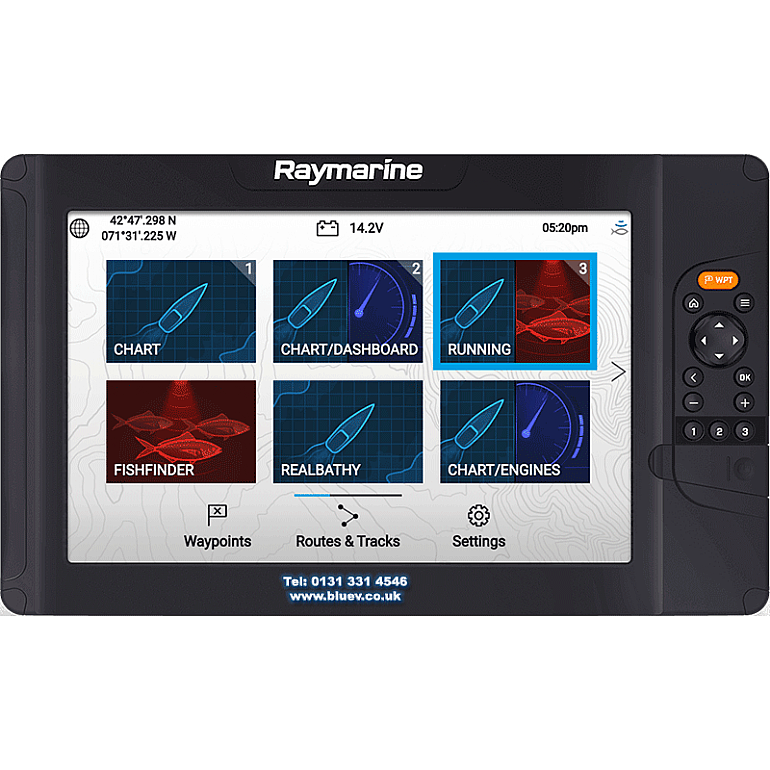 Raymarine Element 12 S & Lighthouse Download Chart