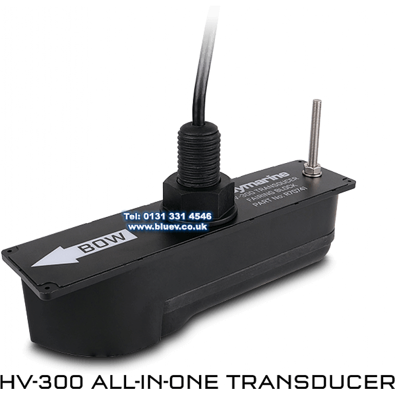 Raymarine HV-300 HyperVision Plastic Through Hull Transducer A80604